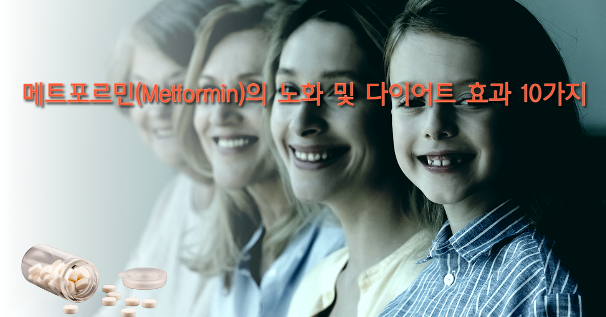 You are currently viewing 제2형 당뇨의 핵심 치료약물 메트포르민(Metformin)의 노화 및 다이어트 효과 10가지