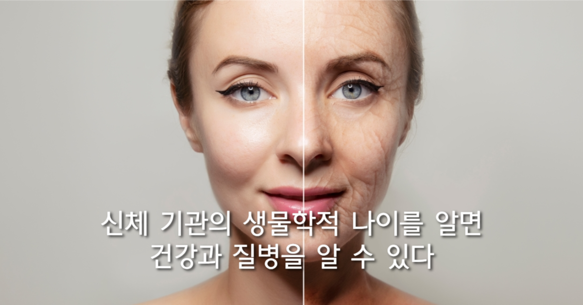 You are currently viewing 신체 기관의 생물학적 나이(Biological Age)를 알면 건강과 질병을 알 수 있다