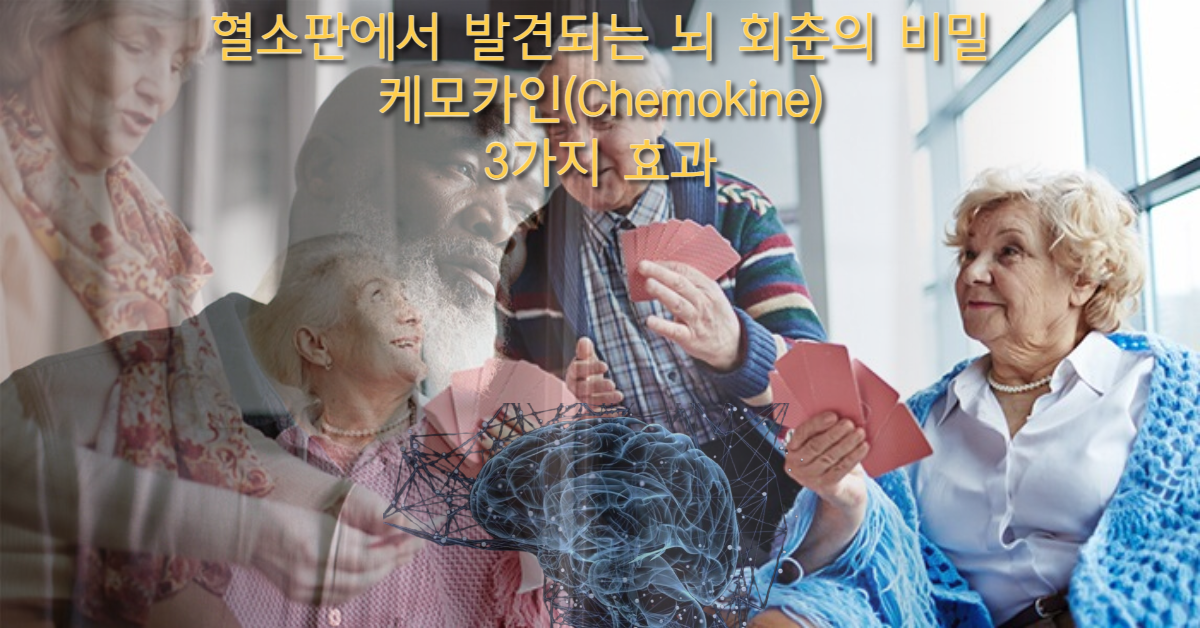 You are currently viewing 혈소판에서 발견되는 뇌 회춘의 비밀 케모카인(Chemokine) 그 3가지 효과