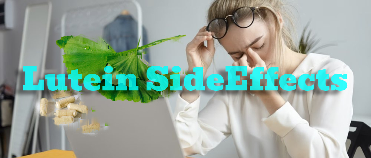 "루테인 부작용은 무엇인가요?" 섬네일 이미지(여성이 피로한 눈을 만지고 있다.)