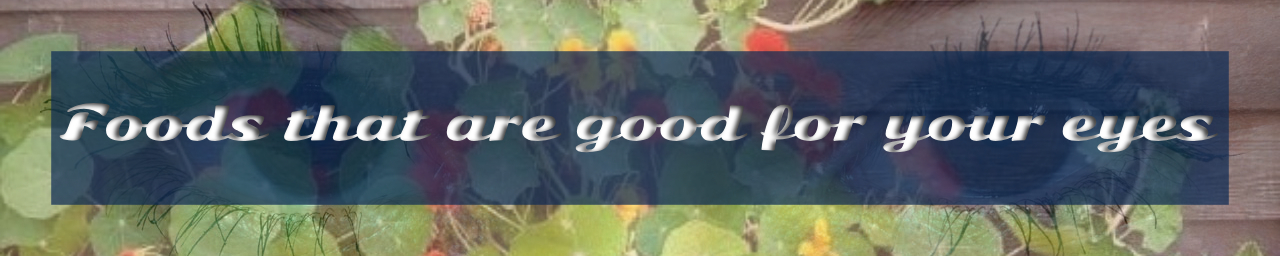 결론 "알려지지 않은 눈에 좋은 음식"의 섬네일 이미지