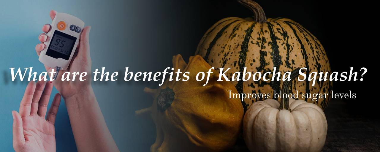 단호박 효능은 무엇인가요?의 섬네일 이미지(단호박의 혈당개선 효과를 시작적으로 표현)